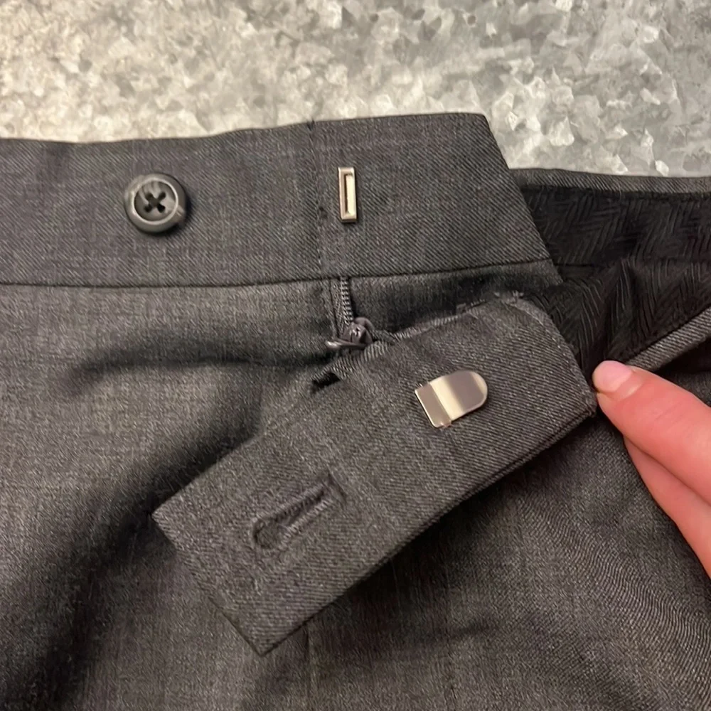 Grey dress pants